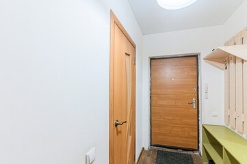 interior apartment room doors, renovation corridor lobby entrance hall