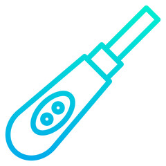 Outline Gradient Pregnancy test icon