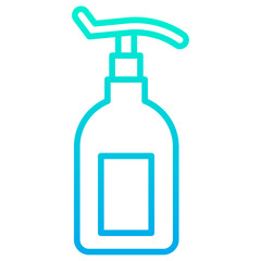 Outline Gradient Lotion icon