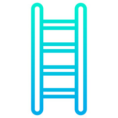 Outline Gradient Ladders icon