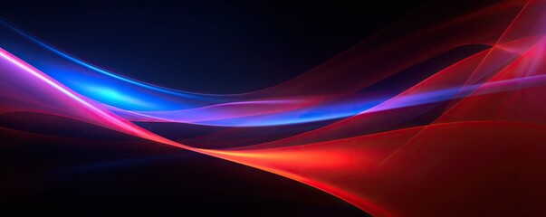 Fototapeta premium Digital backdrop suitable for tech, AI, data, sound, graphics, science, business, etc.