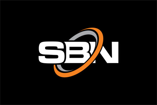 SBN creative letter logo design vector icon illustration	