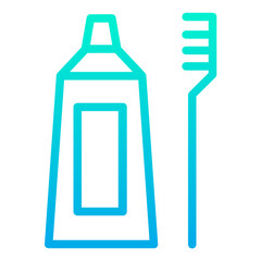 Outline Gradient Hygiene icon