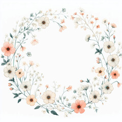 floral background with flowers