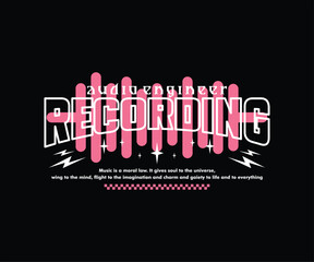 audio wave recording