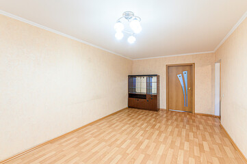 interior apartment empty room renovated