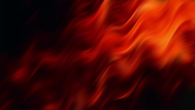 Beautiful light background with artistically arranged flames. Beautiful waves flames.
