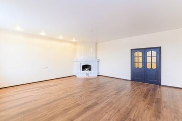 interior apartment empty room renovated