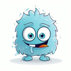 Fototapeta premium Professional freeze with eyes and mouth vector