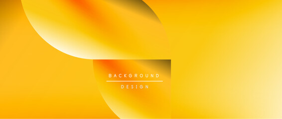 Bright color circle and round element minimal geometric abstract background for posters, covers, banners, brochures, websites