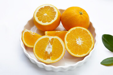 Fresh orange fruit, high vitamin c