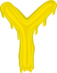 Fluid Font Letter Y