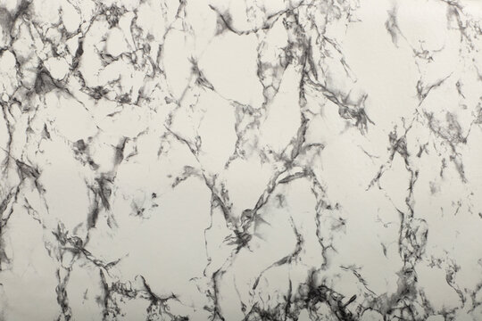 Classic marble patterned background, black and white color marble wall pattern