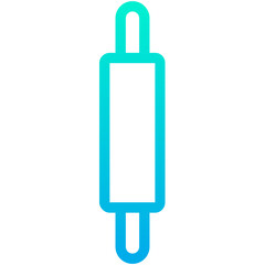 Outline Gradient Rolling Pin icon