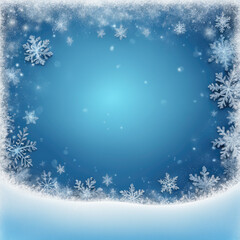 christmas background with snowflakes
