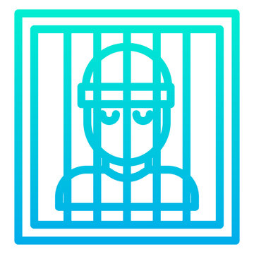 recommend clip art: Outline Gradient Thief icon