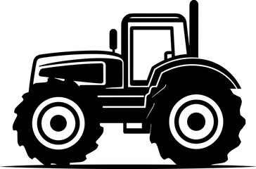 Tractor Icon Illustration