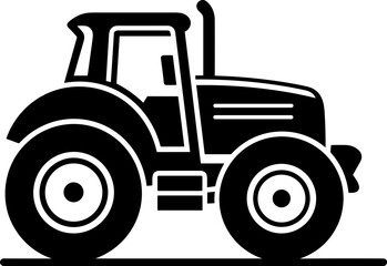 Tractor Icon Illustration