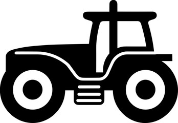 Tractor Icon Illustration