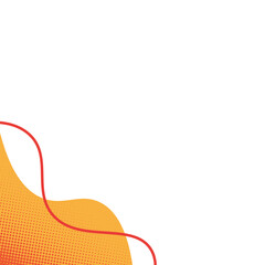 Wave Halftone Corner