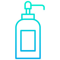 Outline Gradient Shampoo icon