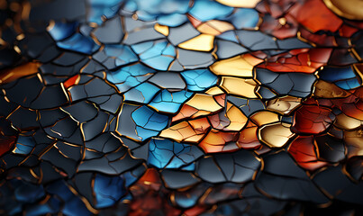 texture of broken glass