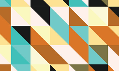 Abstract triangles in seamless pattern. Design for your website.