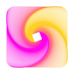 3D Shape Gradient Spiral