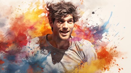 Holi Festival 25th March Generative AI
