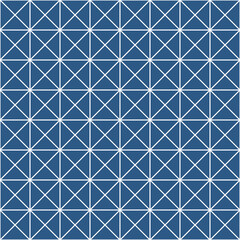 Navy blue triangle pattern background. Triangle pattern background. Triangle background. Seamless pattern. for backdrop, decoration, Gift wrapping