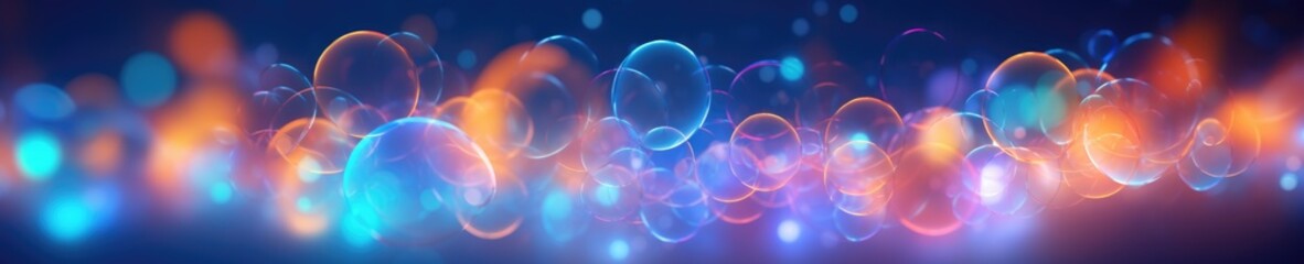 colorful festive abstract blurred bokeh background