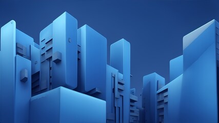 Fototapeta premium Building business illustrations for background. Real estate business background. Abstract, Building Exterior, Urban Skyline, Cityscape Banner design background. Abstract Property Palette