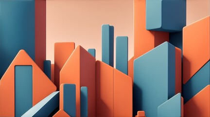 Building business illustrations for background. Real estate business background. Abstract, Building Exterior, Urban Skyline, Cityscape Banner design background. Metropolis Design Elements