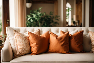 Mordan soffa room. bed, room, bedroom, hotel, interior, pillow, furniture, home, luxury, lamp, sofa, house, design