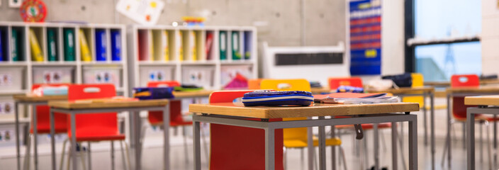 Color elementary classroom