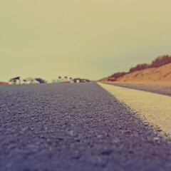 A pie de carretera