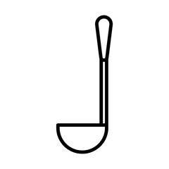 ladle icon in line style