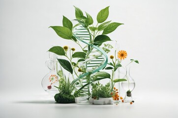 Biology laboratory about the study of the nature of DNA