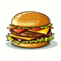 No Food White Background Vector Graphic