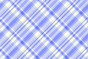 Tartan background textile of fabric check texture with a seamless vector pattern plaid.