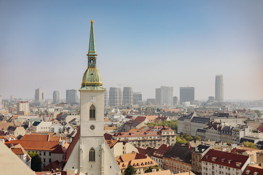 view of the old town Bratislava