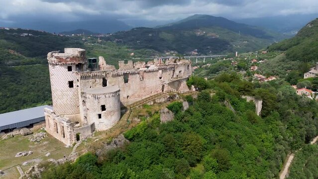 Castelfranco, a historic fortification in Liguria