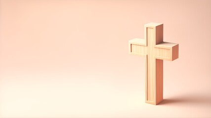 Obraz premium 3D Holy Bible God's Christian cross. Jesus Christ catholic spirit resurrection religion symbol