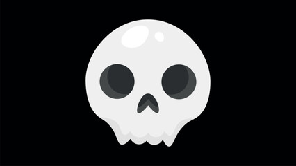 Halloween Skull Illustration (vector, logo, illustration)