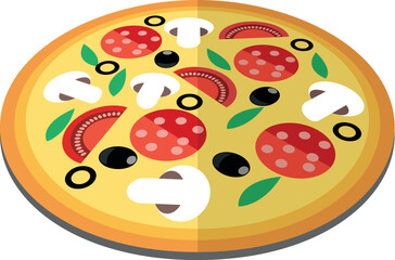 pizza vector
