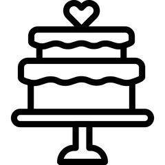 Wedding Cake Icon