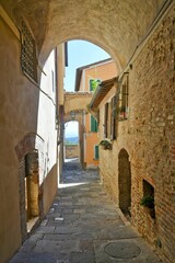 Obraz premium The Tuscan town of Montepulciano, Italy