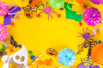 Halloween high-colored background