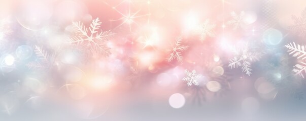 Fototapeta na wymiar Winter background with beautiful frosty snowflakes. Concept for holiday, celebration, New Year's Eve 