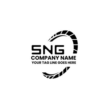 SNG letter logo vector design, SNG simple and modern logo. SNG luxurious alphabet design  